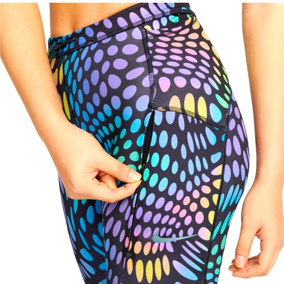 Nike Women’s Dri-Fit Run Division Midrise Tights - Picture 5 of 7